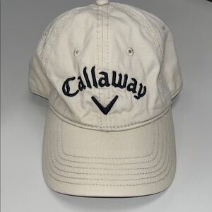 Callaway Cream Baseball Cap